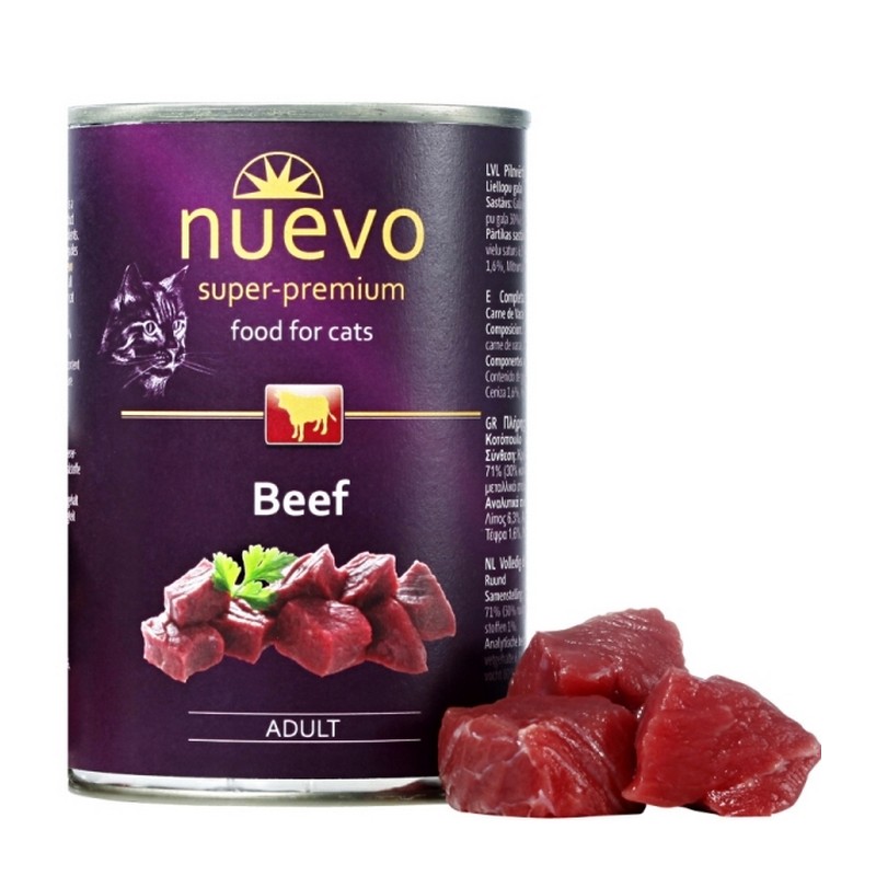 Nuevo Cat konzerva Beef 400 g