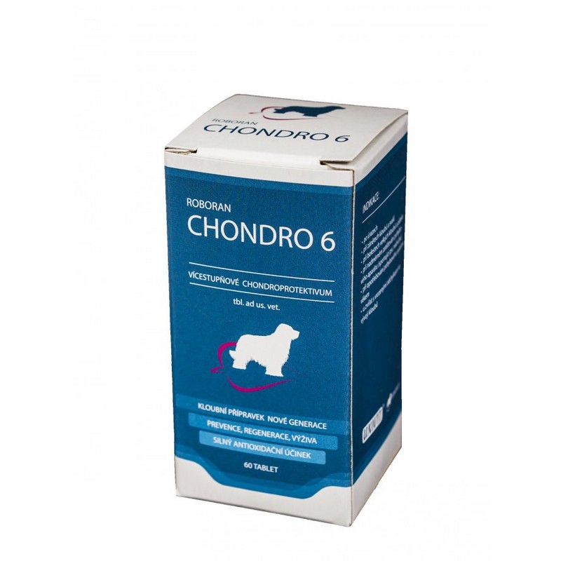 Roboran Chondro 6 tablety pre psov 60 ks