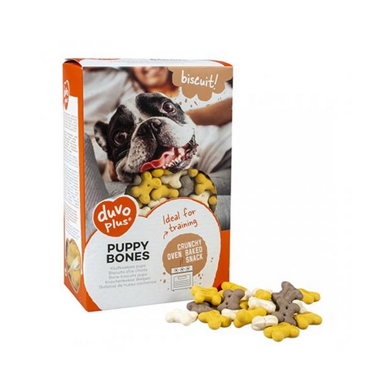 Chrumkavá pochú�ka DUVO+ Biscuit puppy bones  500 g