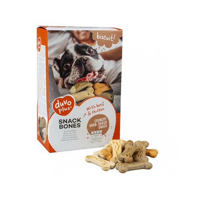 Chrumkavá pochúťka DUVO+ Biscuit Snack bones pre psov 500 g