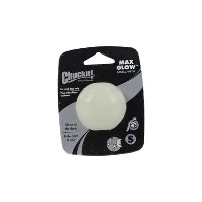 Chuckit! max glow ball lopta pre psov mal 5 cm