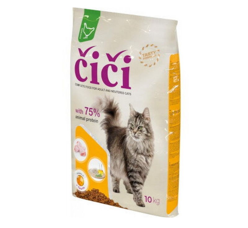 ČIČI granule pre mačky kuracie 10 kg