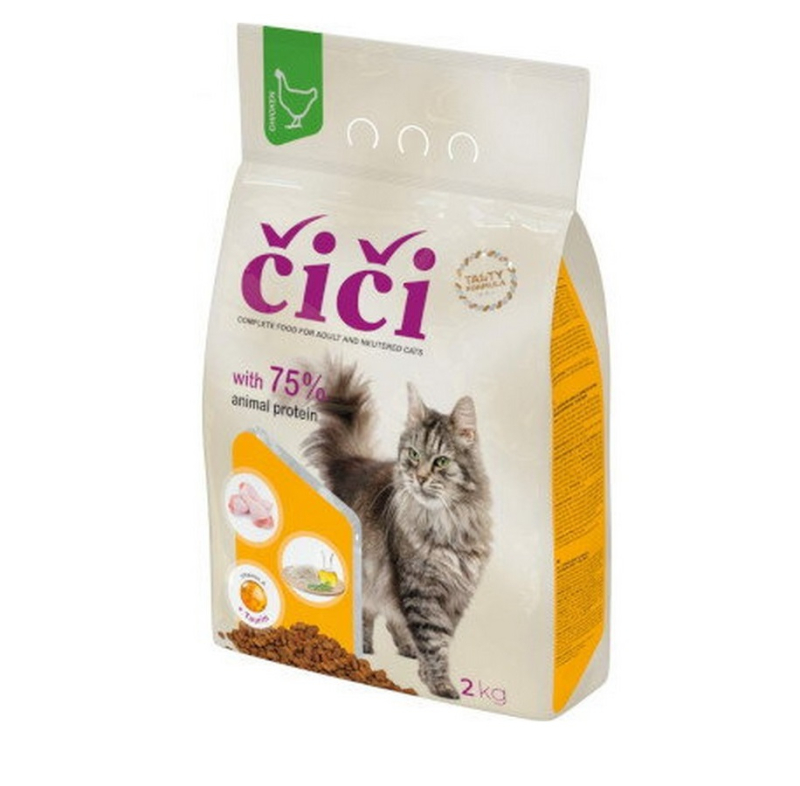 ČIČI granule pre mačky kuracie 2 kg