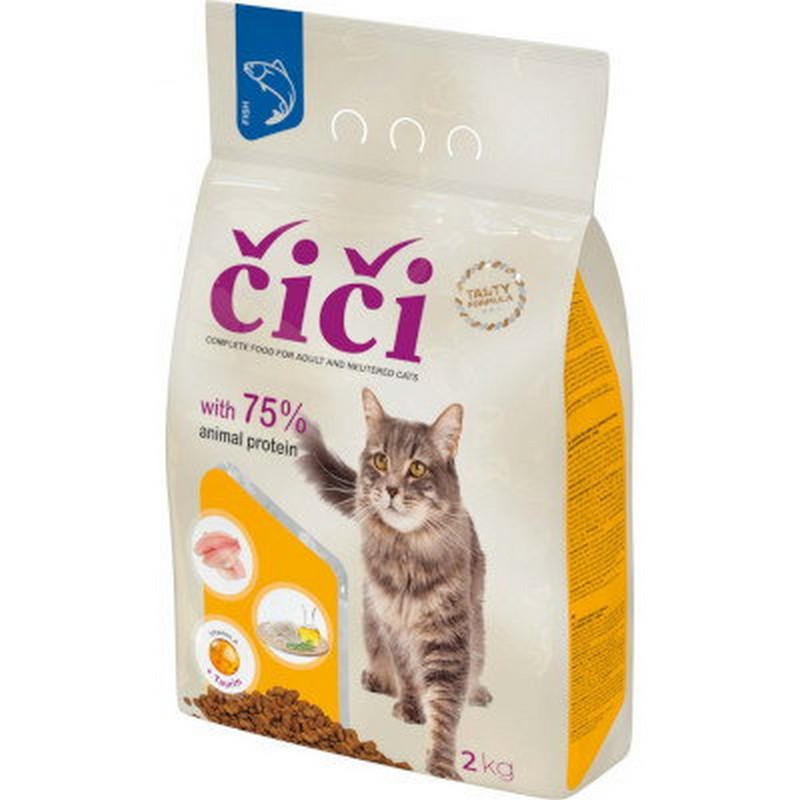 ČIČI granule pre mačky rybacie 2 kg