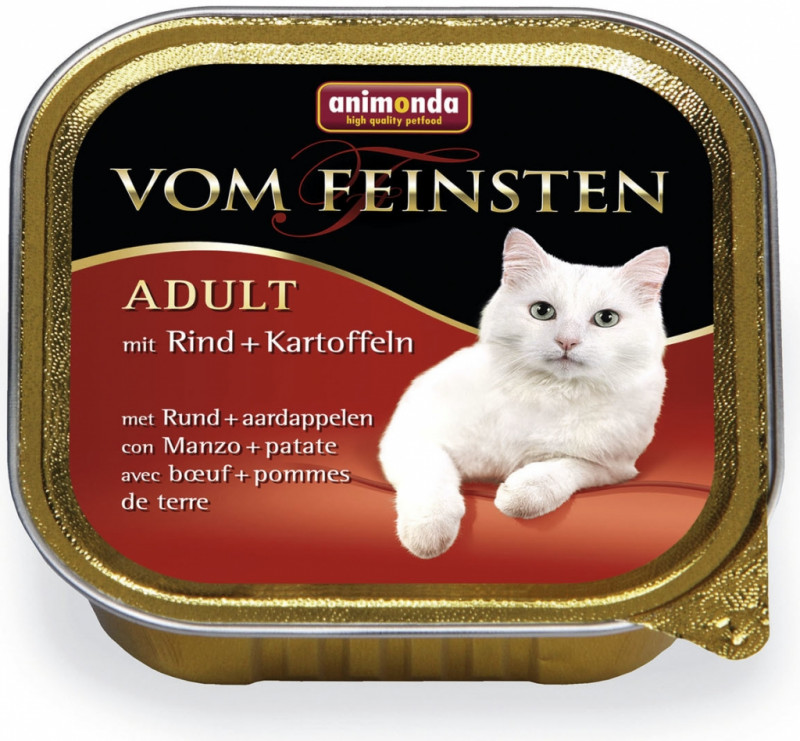 Animonda Vom Feinsten cat MENUE hovädzie a zemiaky 100 g