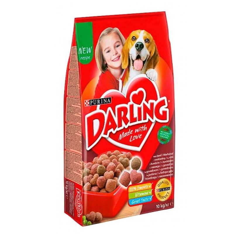 Darling granule pre dospelých psov hovädzie a zelenina 10 kg