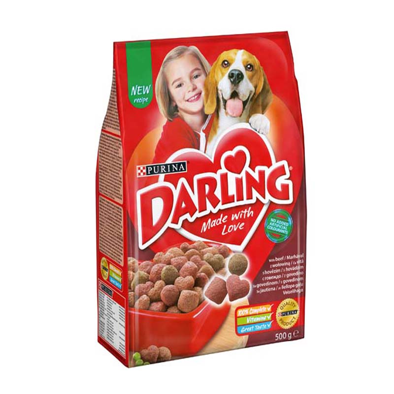 Darling granule pre dospelých psov hovädzie a zelenina 500 g