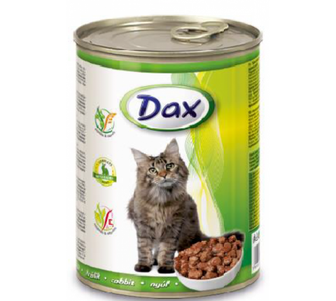 Dax konzerva pre mačky králik 415g