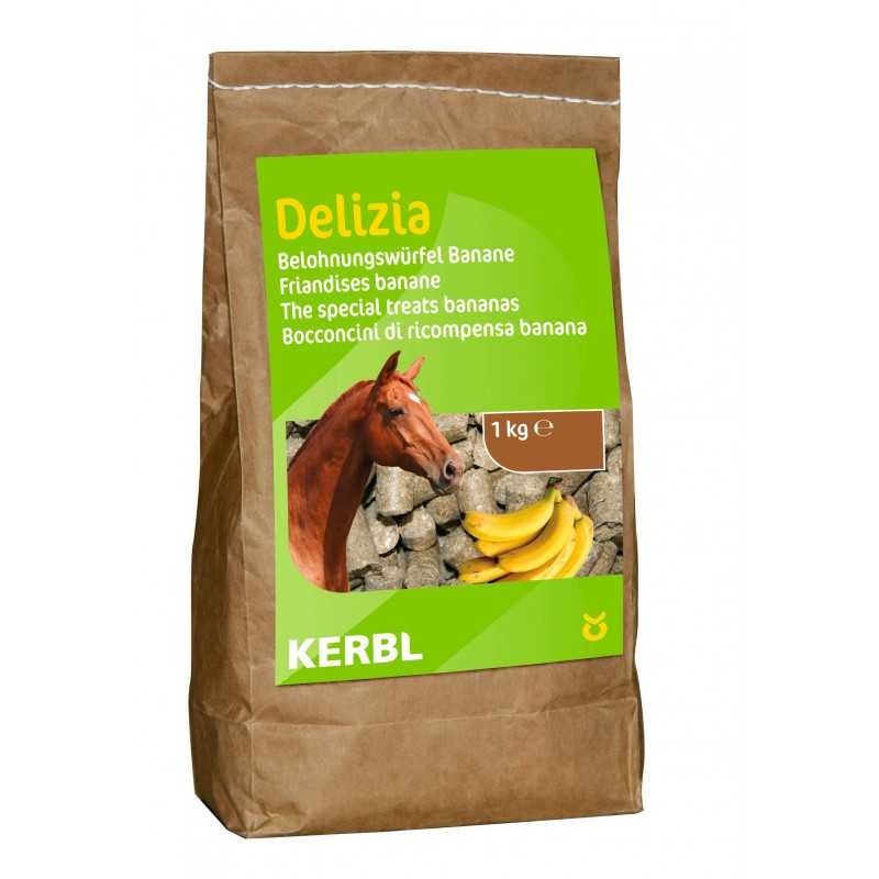 Delizia prírodné pochúťky pre kone s banánovou príchuťou 1kg