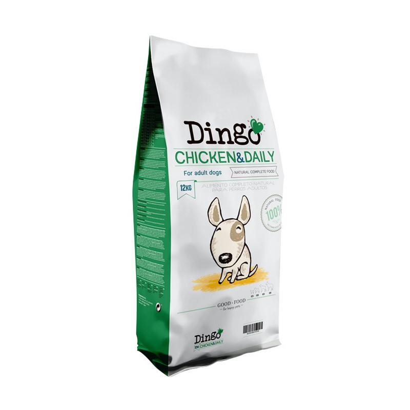 Dingo chicken & daily granule pre psov 12 kg