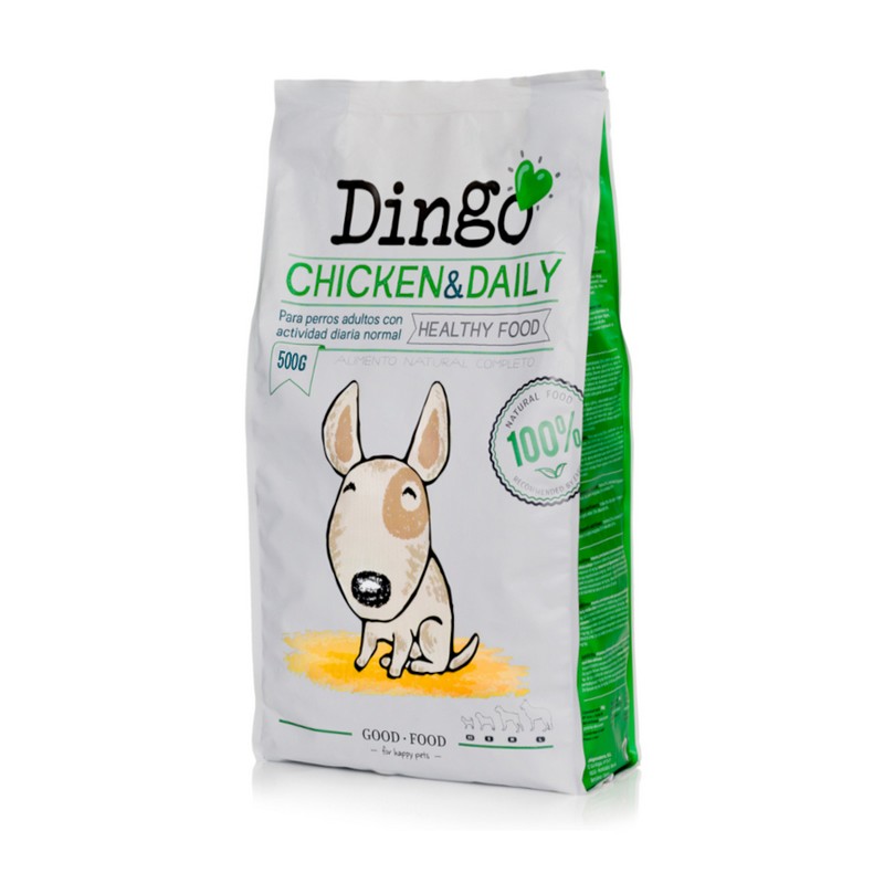 Dingo chicken & daily granule pre psov 500 g