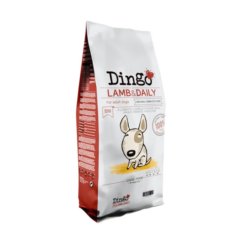 Dingo lamb & daily granule pre psov 12 kg