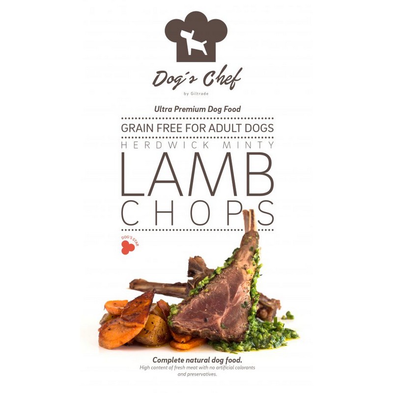 Dog's Chef Herdwick minty lamb chops adult 15 kg