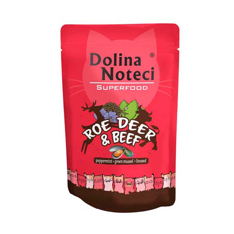 Dolina Noteci Superfood srnie a hovdzie mso pre maky 85 g
