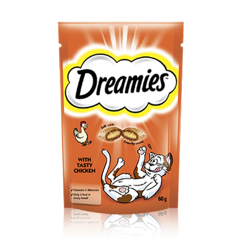 Dreamies s kuracím mäsom - 60 g