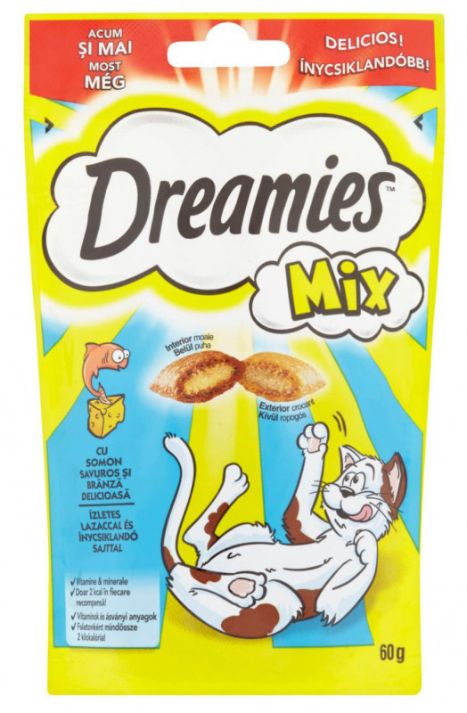 Dreamies s lososom a syrom 60 g