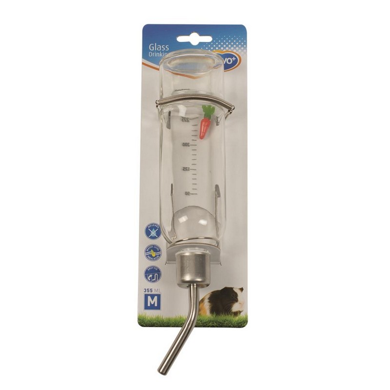 DUVO+ Sklenen napjaka pre drobn hlodavce -M  355ml