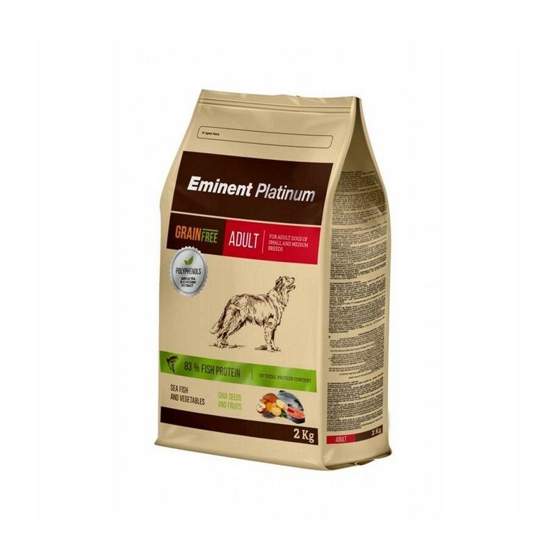 Eminent granule pre dospelch psov platinum adult s rybacm msom 2 kg
