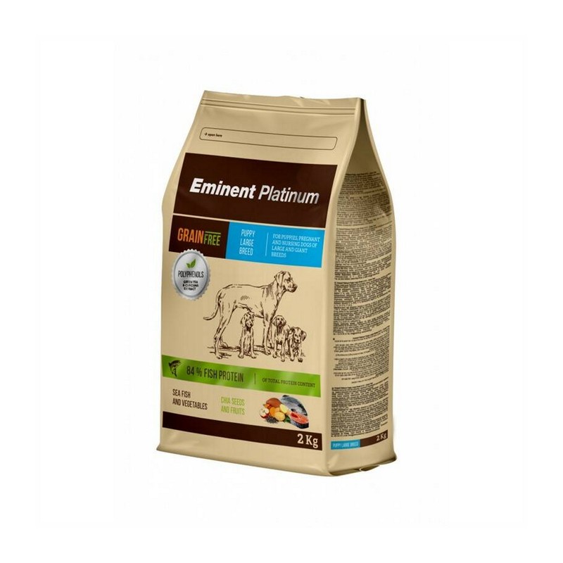 Eminent granule pre teat platinum puppy large breed s rybacm msom 2 kg