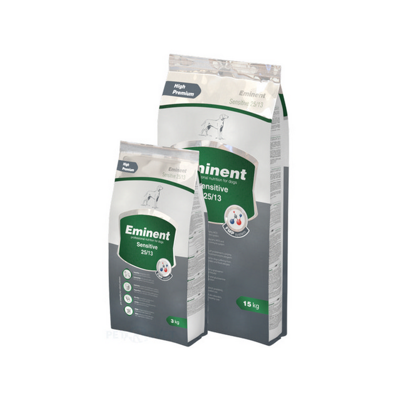 Eminent sensitive chicken granule pre dospelch psov 15 kg