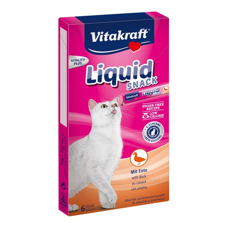 Vitakraft - Liquid Snack s kaèacím mäsom - 6 x 15 g