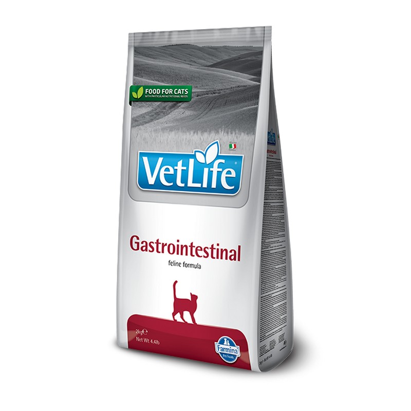 Farmina Vet Life cat Gastrointestinal granule pre mačky 2 kg