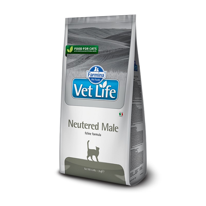 Farmina Vet Life cat Neutered male granule pre kocrov 2 kg