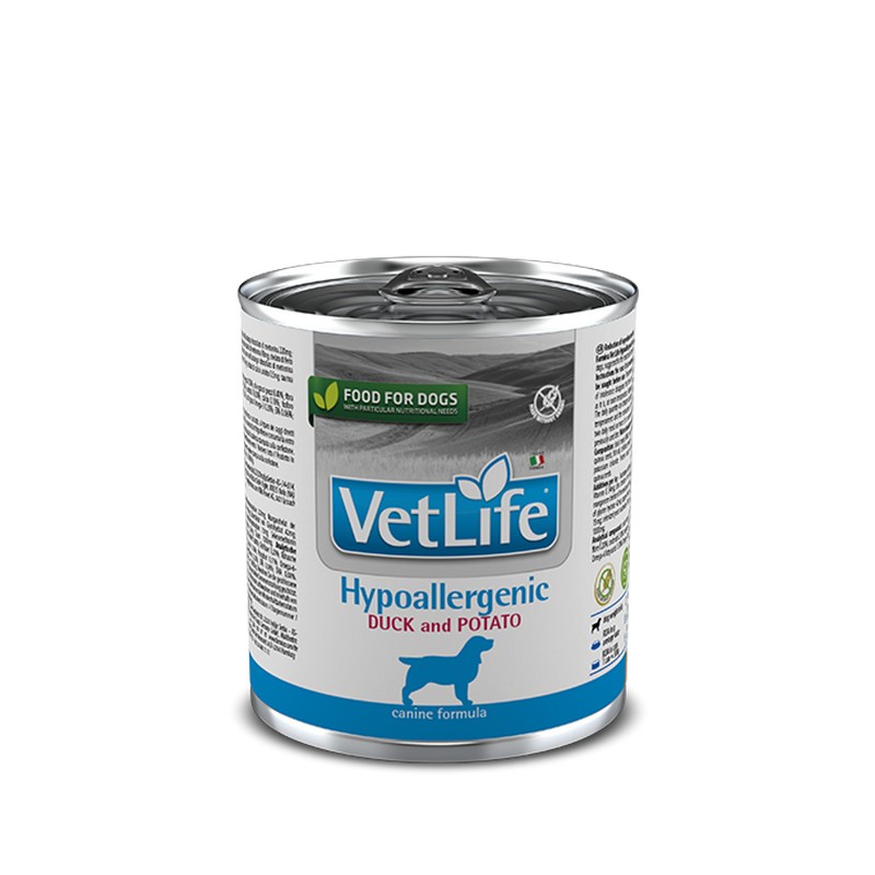 Farmina Vet Life dog Hypoal Duck & Potato konz pre psy 300 g