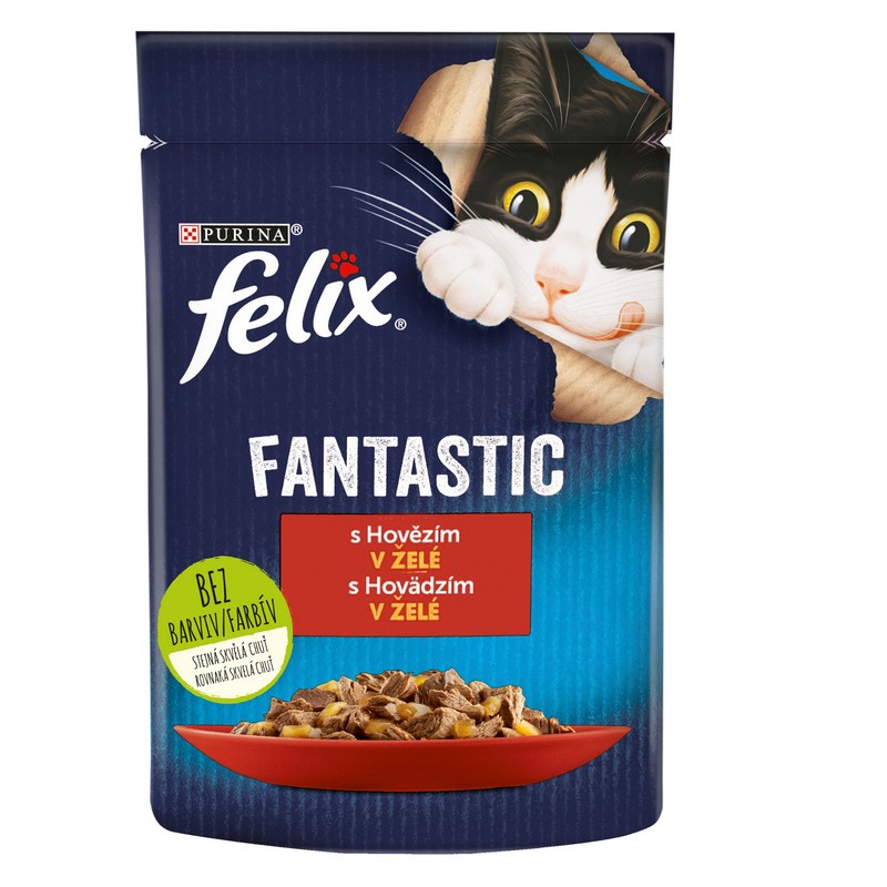 Felix Fantastic kapsika pre maky hovdzie v el 85 g