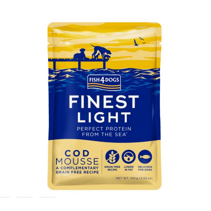 FISH4DOGS kapsika pre psov Finest 99% treska 100g