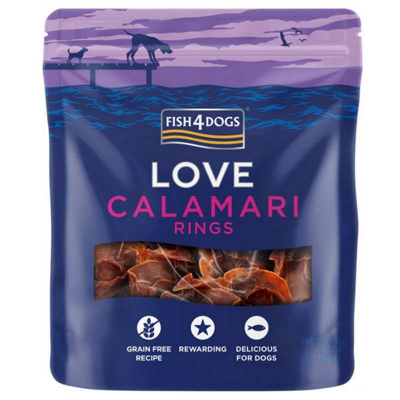 FISH4DOGS pamlsky pre psov kalmr 60g