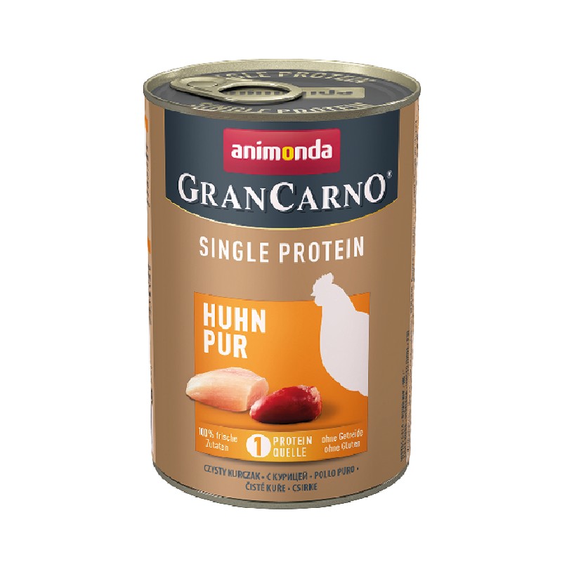 Animonda Grancarno Single protein konzerva pre psov kuracie 400 g