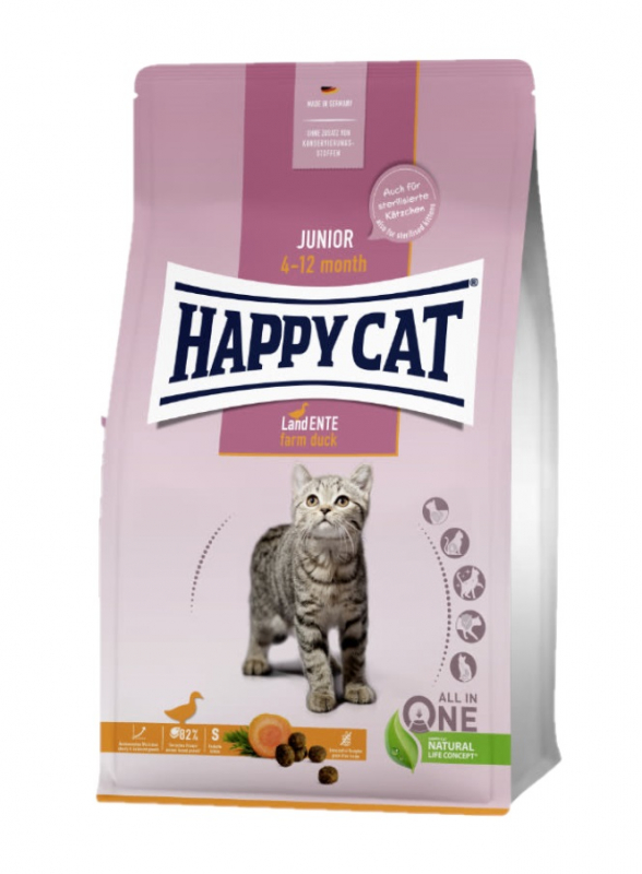 Happy Cat Junior Grainfree Ente 1,3 kg