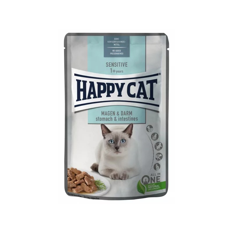 Happy cat sensitive mis magen&darm 85g kapsika pre maky