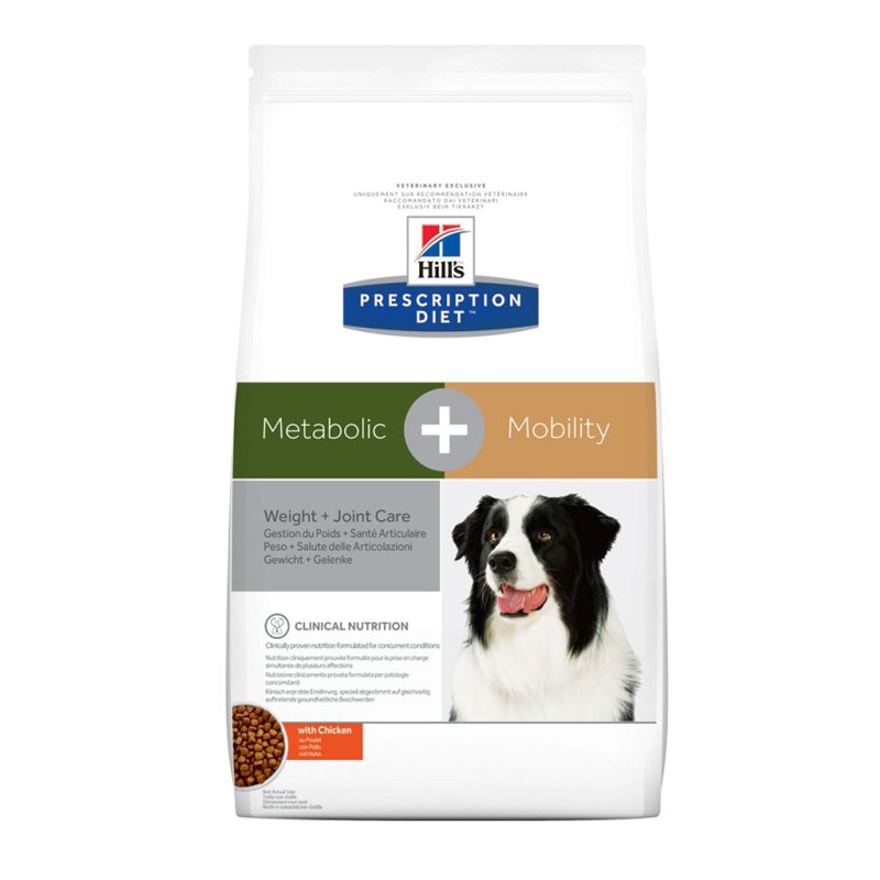 HILLS Diet dog Metabolic + Mobility granule pre psov 4 kg