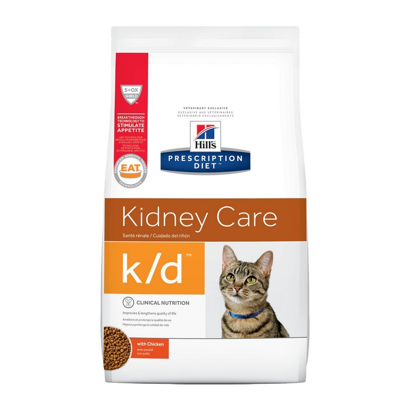 Hill's Diet k/d Kidney Care Chicken granule pre maèky 1,5 kg