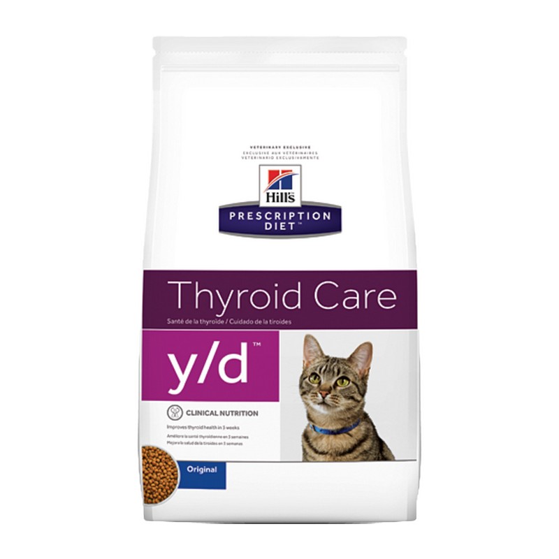 Hill's Diet y/d Thyroid Care Original granule pre mačky 1,5 kg