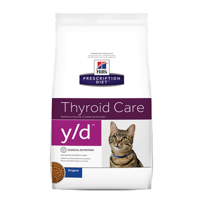 Hill's Diet y/d Thyroid Care Original granule pre maky 1,5 kg