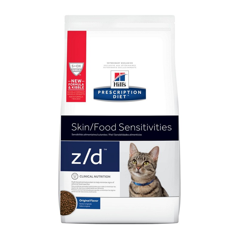 Hill's Diet z/d Food Sensitivities Original granule pre mačky 2 kg
