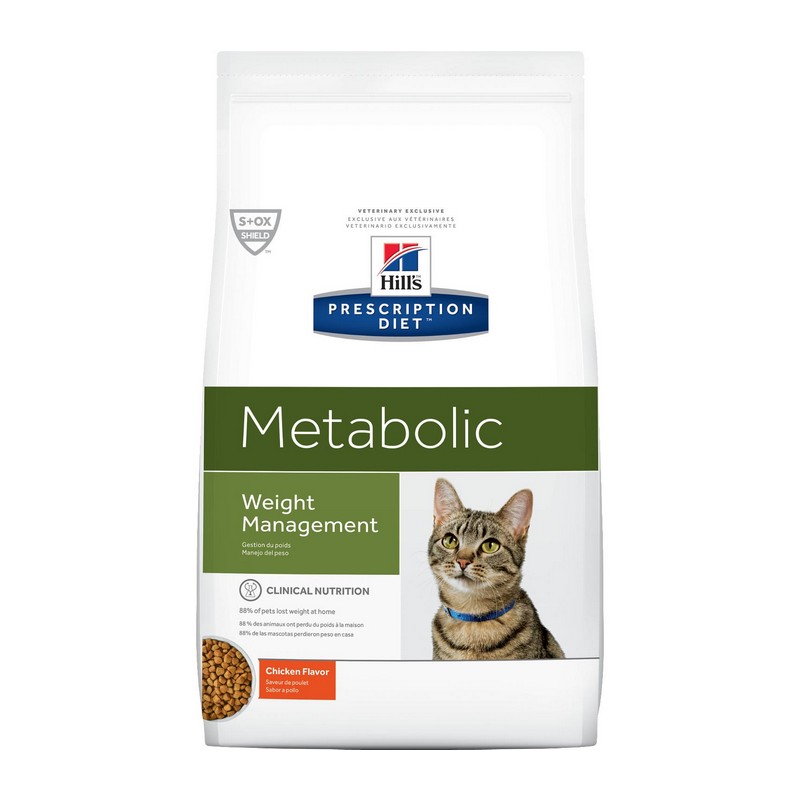 Hill's Diet Metabolic Weight Management Chicken granule pre mačky 4 kg