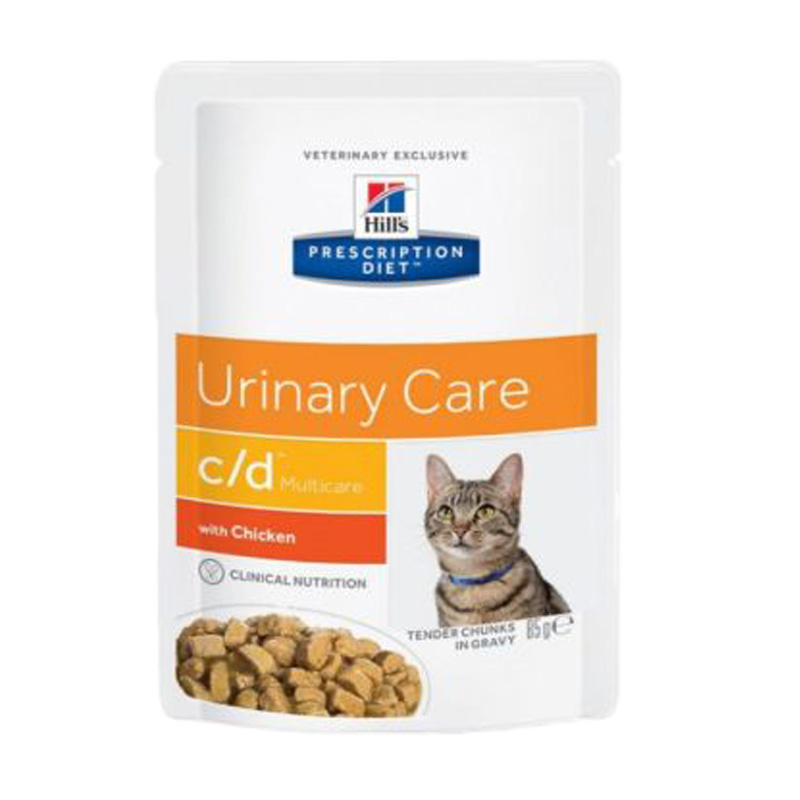 Hill's Diet c/d Multicare Urinary Care Kura kapsika pre maky 12 x 85 g