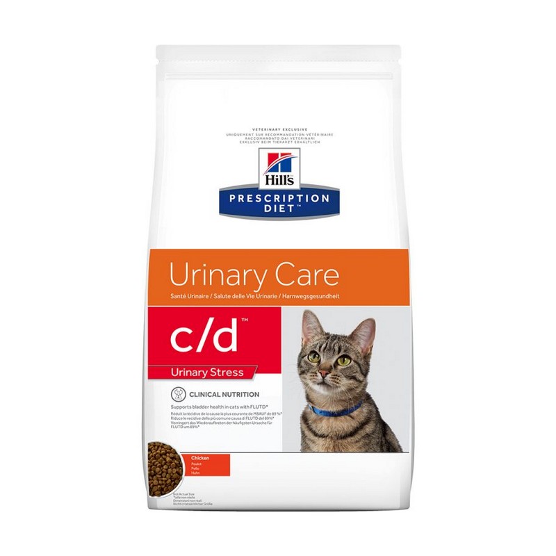 Hill's Diet c/d Stress Urinary Care Chicken granule pre maky 1,5 kg