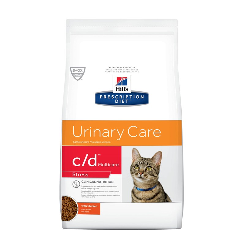 Hill's Diet  c/d Urinary Stress Chicken granule pre mačky 3 kg
