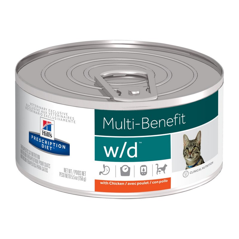 Hill's Diet w/d Multi Benefit konzerva pre maky 156 g