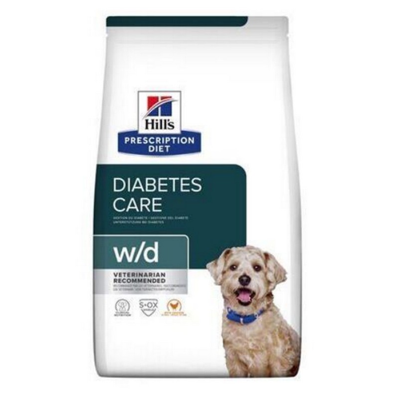 Hills Diet dog w/d Diabetic care granule pre psov 4 kg