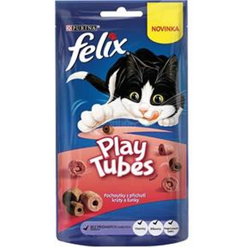 Felix Play Tubes morka a unka 50g