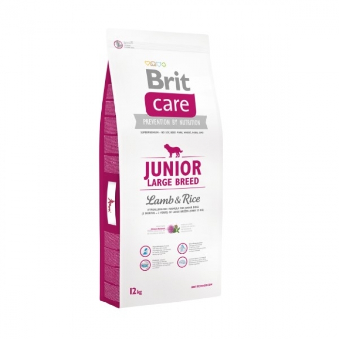 Brit Care Junior Large Breed Lamb & Rice - 12kg