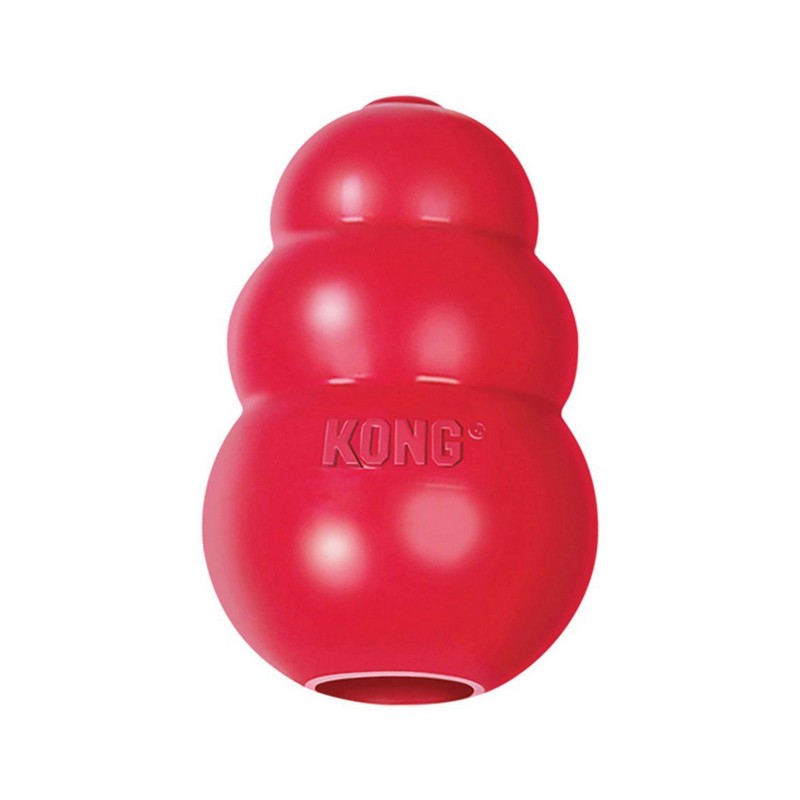 Kong classic červený granát M hračka pre psov