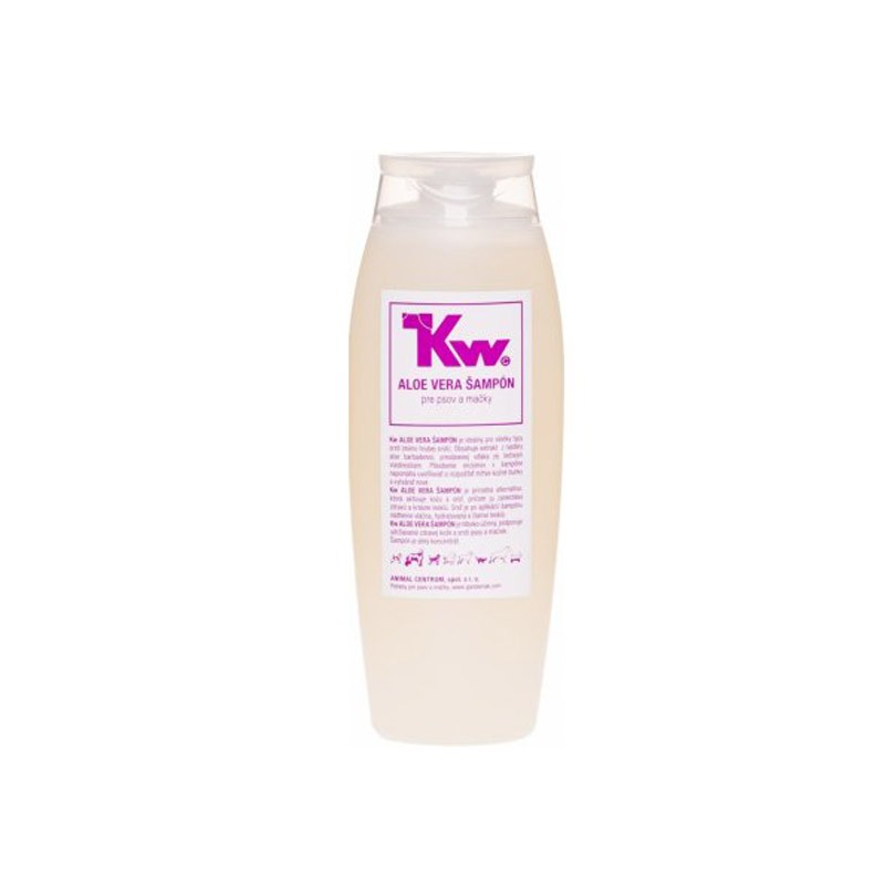 KW Aloe Vera ampn pre psov a maky 250 ml