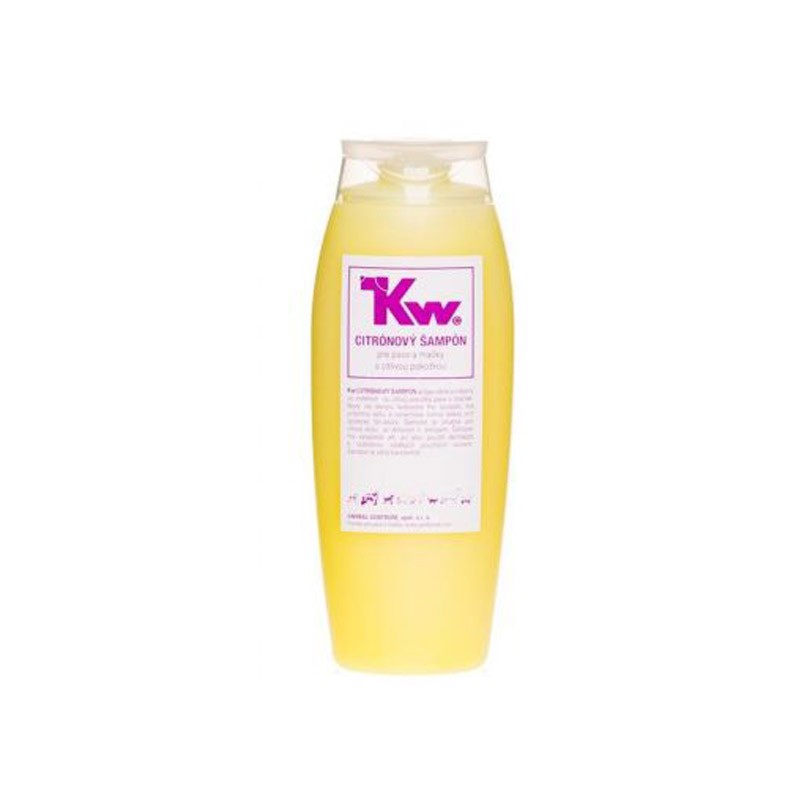 KW Citrónový šampón pre psov a mačky 250 ml